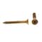 Prime-Line Wood Screw, Flat Head, Phillips Drive No. 8 X 1-1/4in Solid Brass 25PK 9035185 - alternate 4